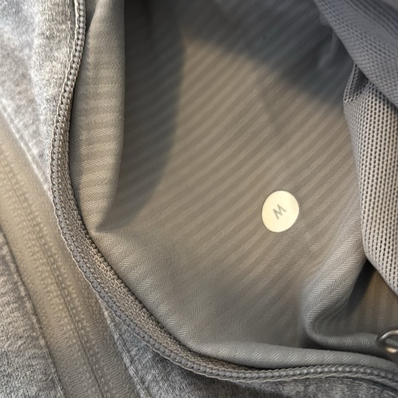 Lululemon men’s gray full zip hoodie sweatshirt size medium - Picture 11 of 11